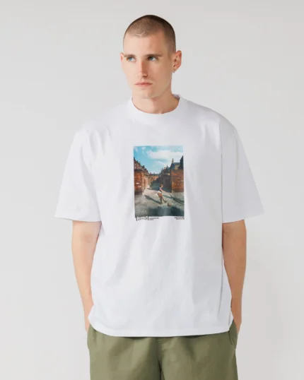 bulmer graphic t shirt white